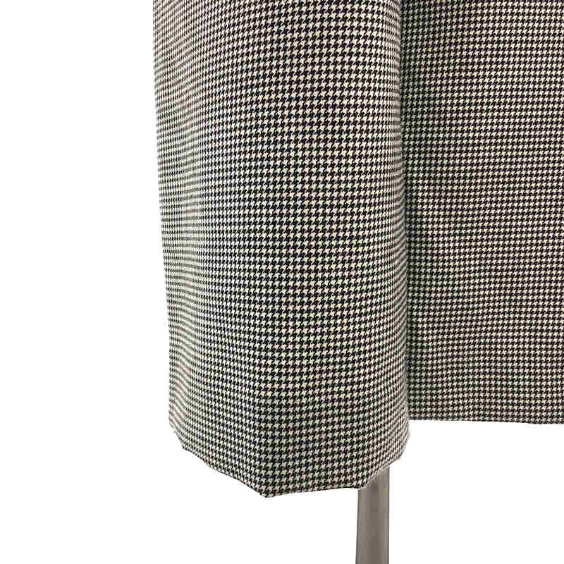 COMME des GARCONS COMME des GARCONS / コムコム セットアップ 千鳥格子 異素材 変形 ジャケット / ワイド サロペット