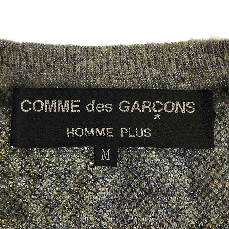COMME des GARCONS HOMME PLUS / コムデギャルソンオムプリュス モヘア タイダイ プリント ニット