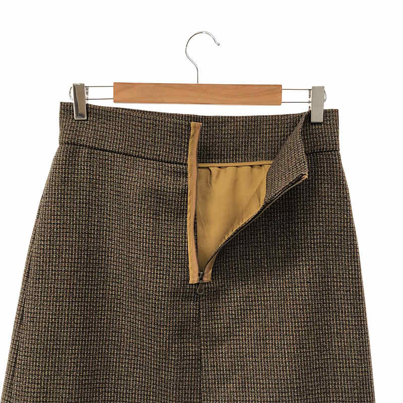 ウール バックジップ 台形スカート | ブランド古着の買取・委託販売