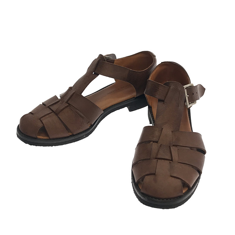 GURKHA SANDAL / レザー ストラップ グルカ サンダル | ブランド古着の