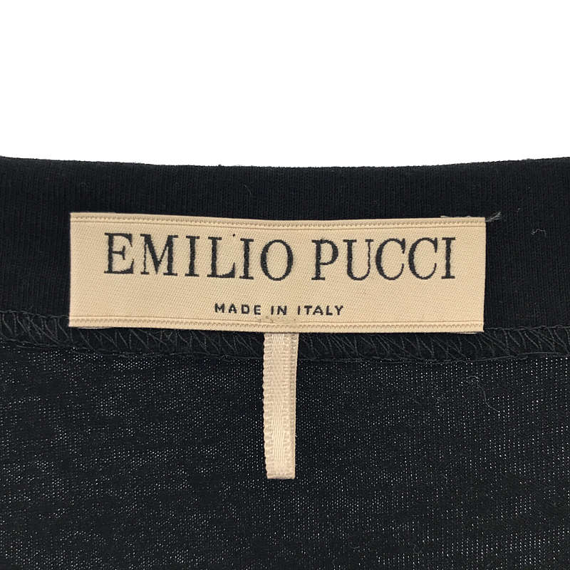 EMILIO PUCCI / エミリオプッチ デザイン切替 カットソー