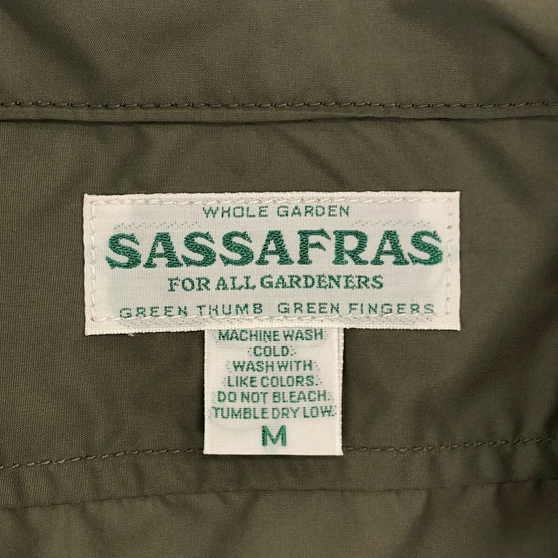 SASSAFRAS / ササフラス Botanical Eagle Scout Half Micro Taffeta / ボタニカルイーグルスカウトハーフ ジャケット