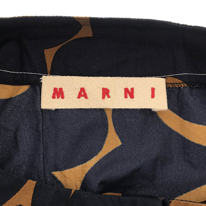 MARNI / マルニ 総柄 ノースリーブブラウス