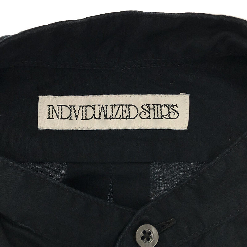 INDIVIDUALIZED SHIRTS / インディビジュアライズドシャツ スタンドカラー シャツワンピース