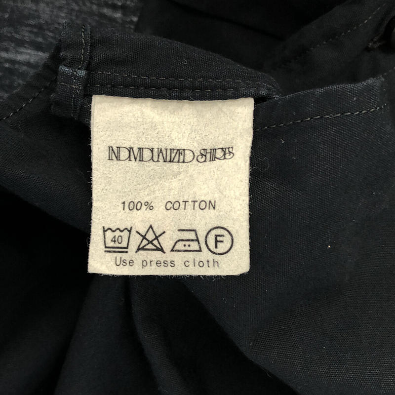 INDIVIDUALIZED SHIRTS / インディビジュアライズドシャツ スタンドカラー シャツワンピース