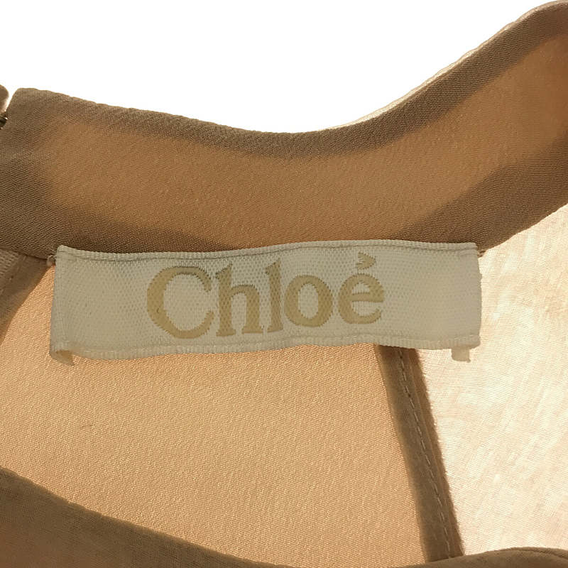 Chloe / クロエ フリルデザイン ノースリーブブラウス
