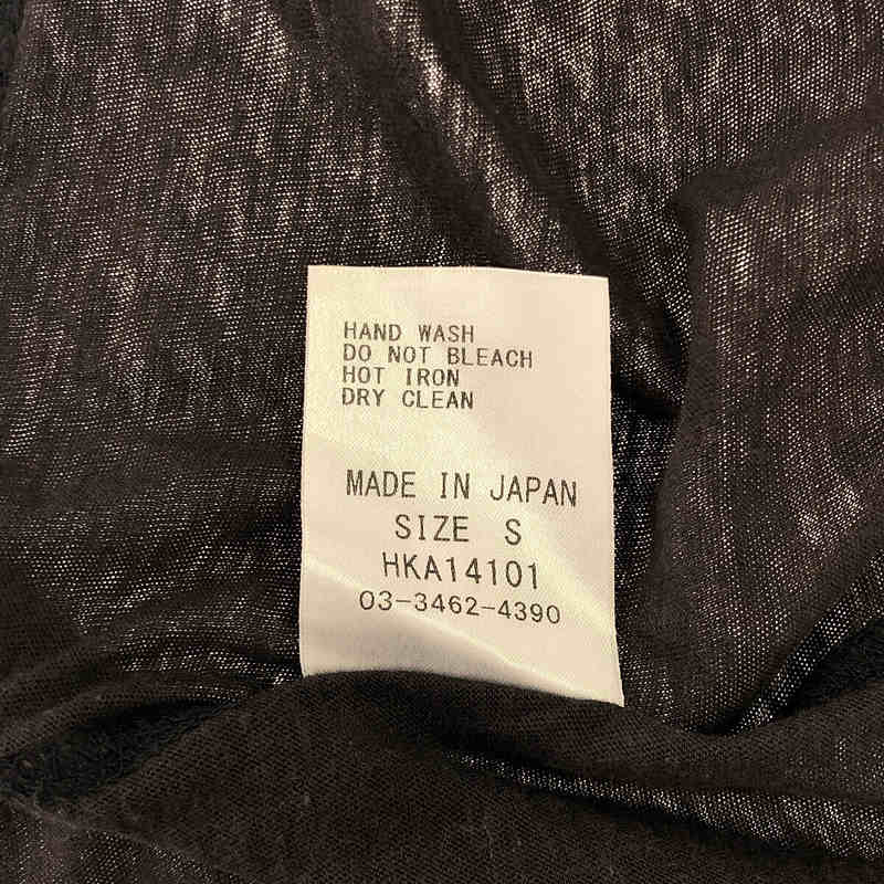 SHARE SPIRIT / シェアースピリット コットン ドクロ プリント Vネック Tシャツ