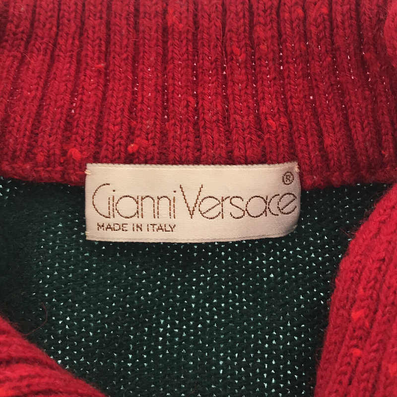 Gianni Versace / ジャンニヴェルサーチ 襟付 プルオーバーニット