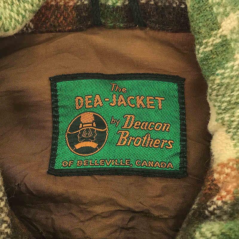 VINTAGE / ヴィンテージ古着 DEACON BROTHERS / ディーコンブラザーズ ウール チェックシャツ ジャケット