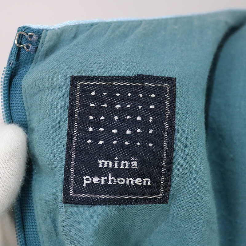 mina perhonen / ミナペルホネン sky shadow ノースリーブワンピース