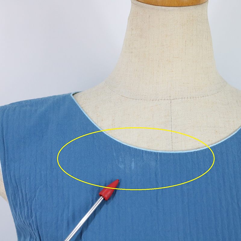 mina perhonen / ミナペルホネン sky shadow ノースリーブワンピース