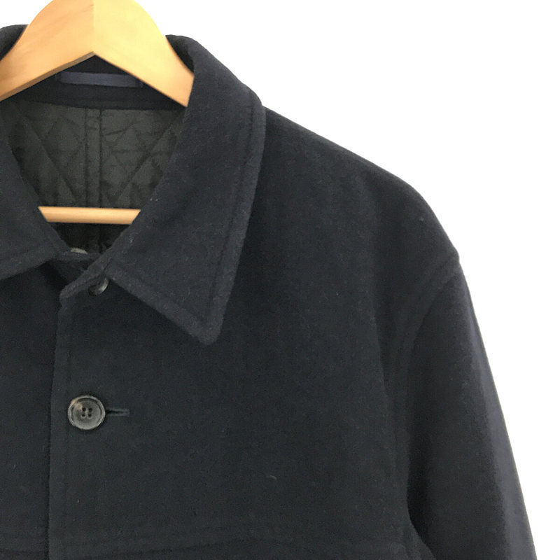 90s ウール メルトン キルティング リバーシブル コートCOMME des GARCONS HOMME / コムデギャルソンオム