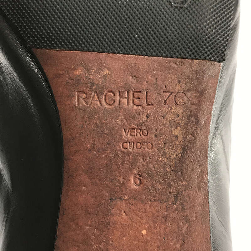 Deuxieme Classe / ドゥーズィエムクラス RACHEL ZOE レザー チェーン バレエ シューズ フラット パンプス