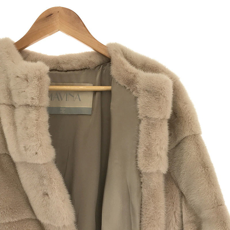 saga furs ノーカラー ミンク ファー コートその他