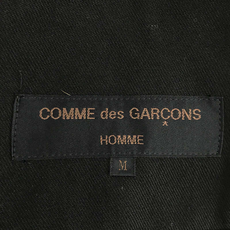 90s ウール スイングトップ ジップアップ ブルゾン ジャケットCOMME des GARCONS HOMME / コムデギャルソンオム