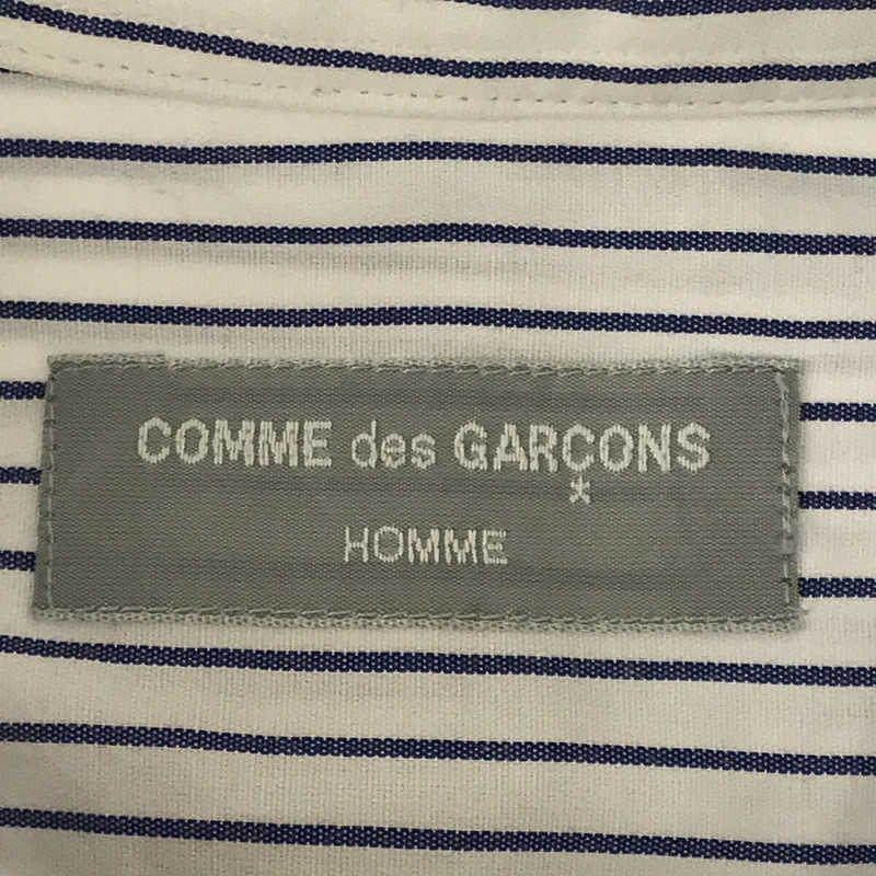 COMME des GARCONS HOMME / コムデギャルソンオム 90s 銀タグ コットン ストライプ オーバーサイズ シャツ