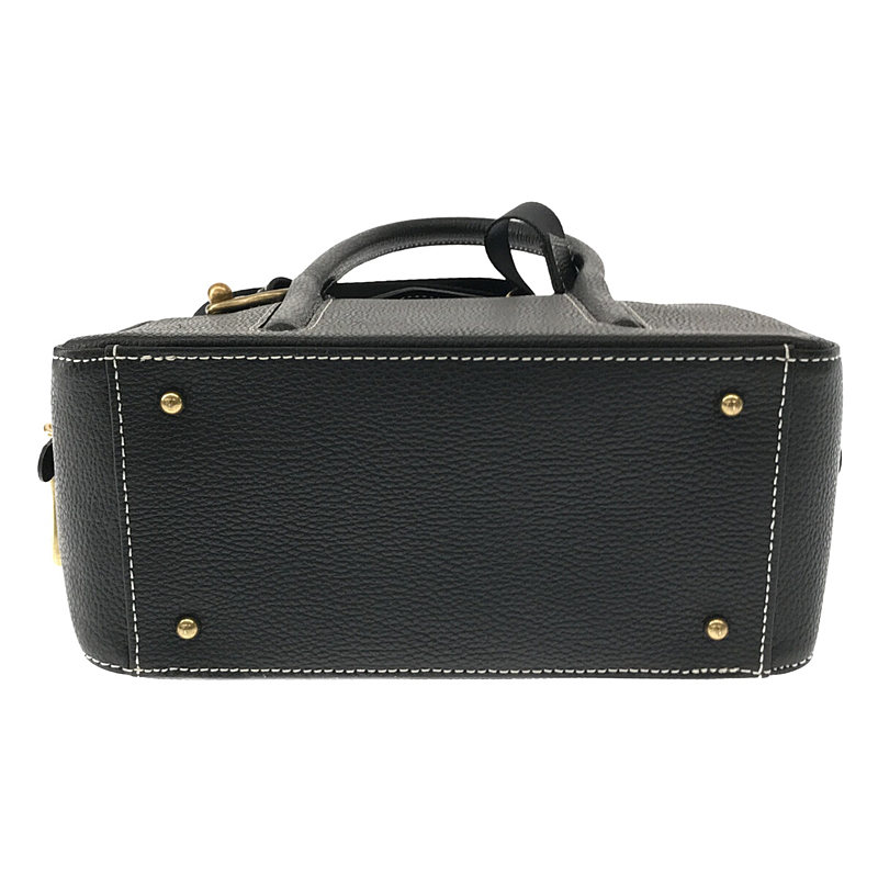 その他 × Demi-Luxe BEAMS ビームス 別注 ジョリー レザー ミニボストン ショルダー ハンド バッグ 保存袋有