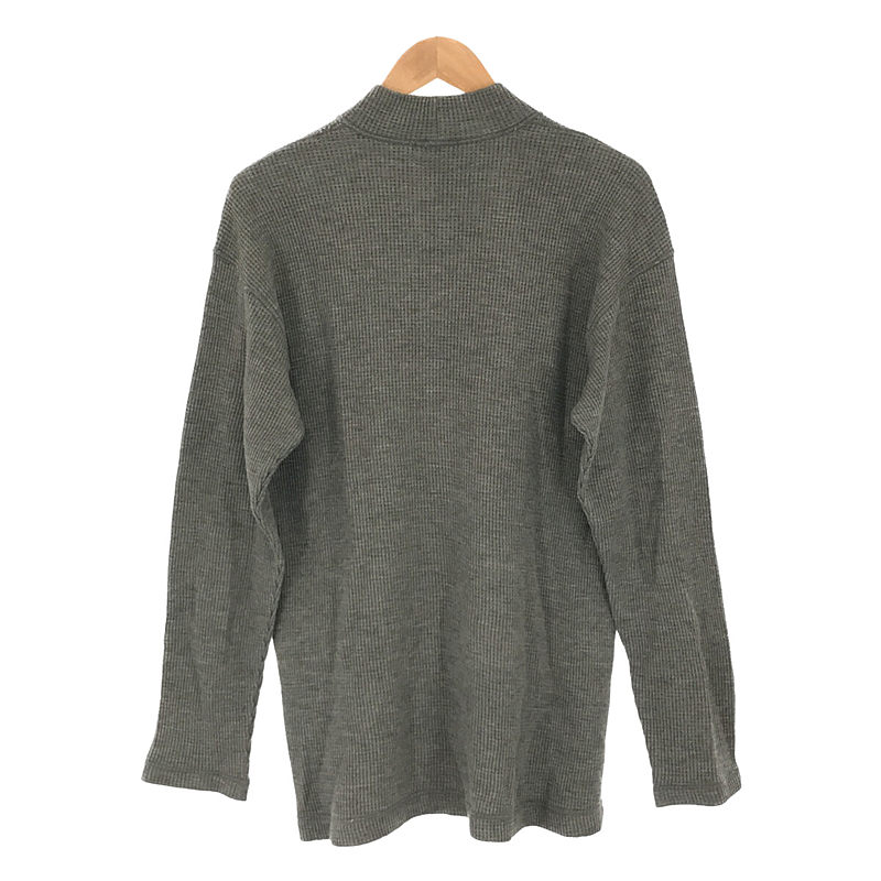 [美品]コムデギャルソン HOMME　モックネックカットソー　L相当　黒 コム デ ギャルソン・オム (COMME des GARCONS HOMME) | メンズ