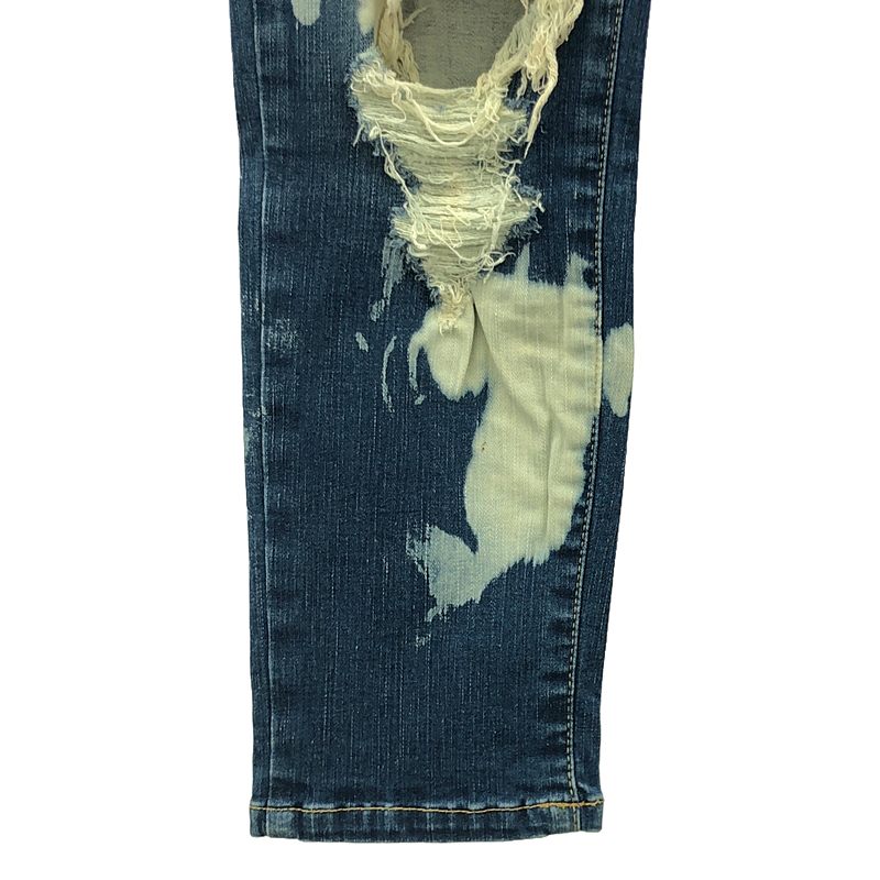 JUNYA WATANABE COMME des GARCONS / ジュンヤワタナベ ブリーチ加工 ダメージ デニムパンツ