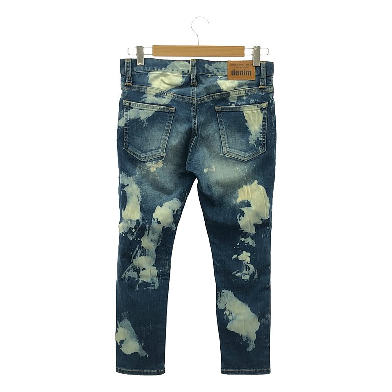 JUNYA WATANABE COMME des GARCONS / ジュンヤワタナベ ブリーチ加工 ダメージ デニムパンツ