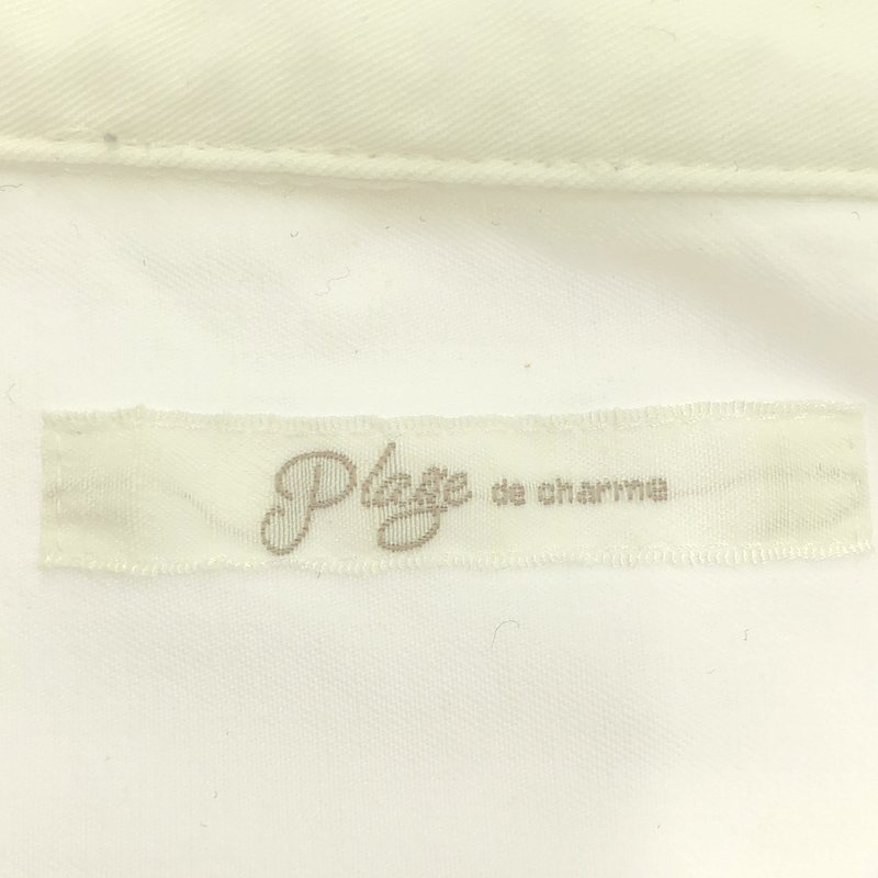 Plage / プラージュ Nidom bio washer シャツ