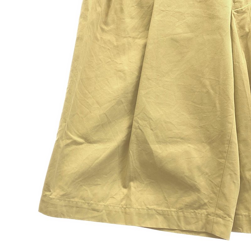 JUN MIKAMI / ジュンミカミ ツータック ショート パンツ