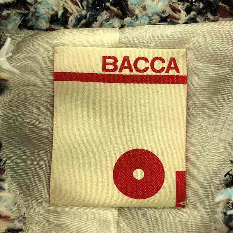 その他 ハウンドトゥースツイード ロングベスト コート/ キルティング総裏地