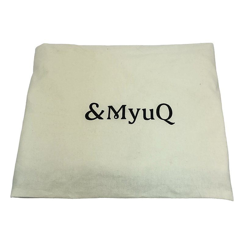 Deuxieme Classe / ドゥーズィエムクラス &MyuQ/アンドミューク TOTE BAG レザートートバッグ