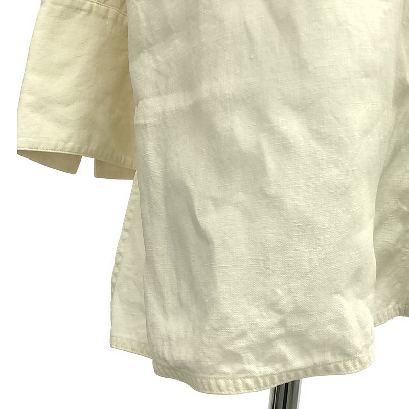 JIL SANDER / ジルサンダー フライフロント バンドカラー オーバー シャツ ブラウス