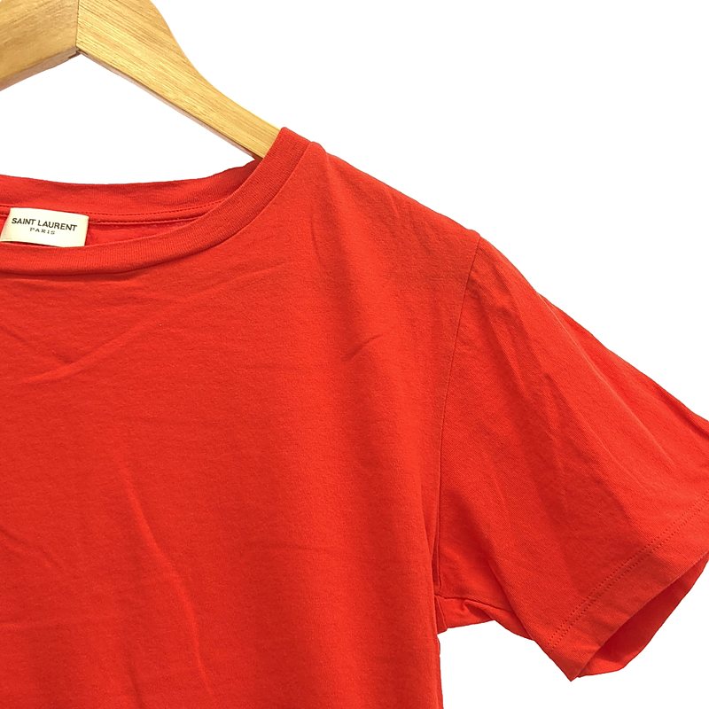 SAINT LAURENT PARIS / サンローランパリ コットン クルーネックカットソー