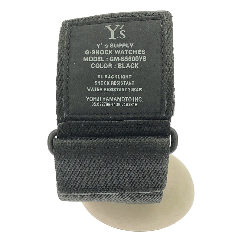 Y's / ワイズヨウジヤマモト × CASIO G-SHOCK / カシオ ジーショック GM-S5600YS / 腕時計