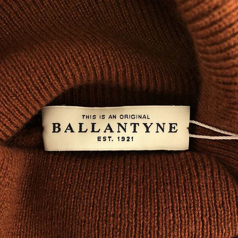 BALLANTYNE / バランタイン カシミヤ100 タートルネック インターシャニット
