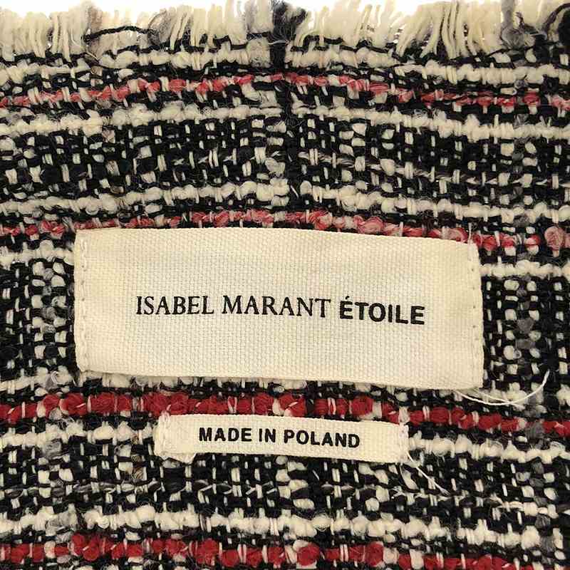 ISABEL MARANT ETOILE / イザベルマランエトワール ツイード フリンジジャケット