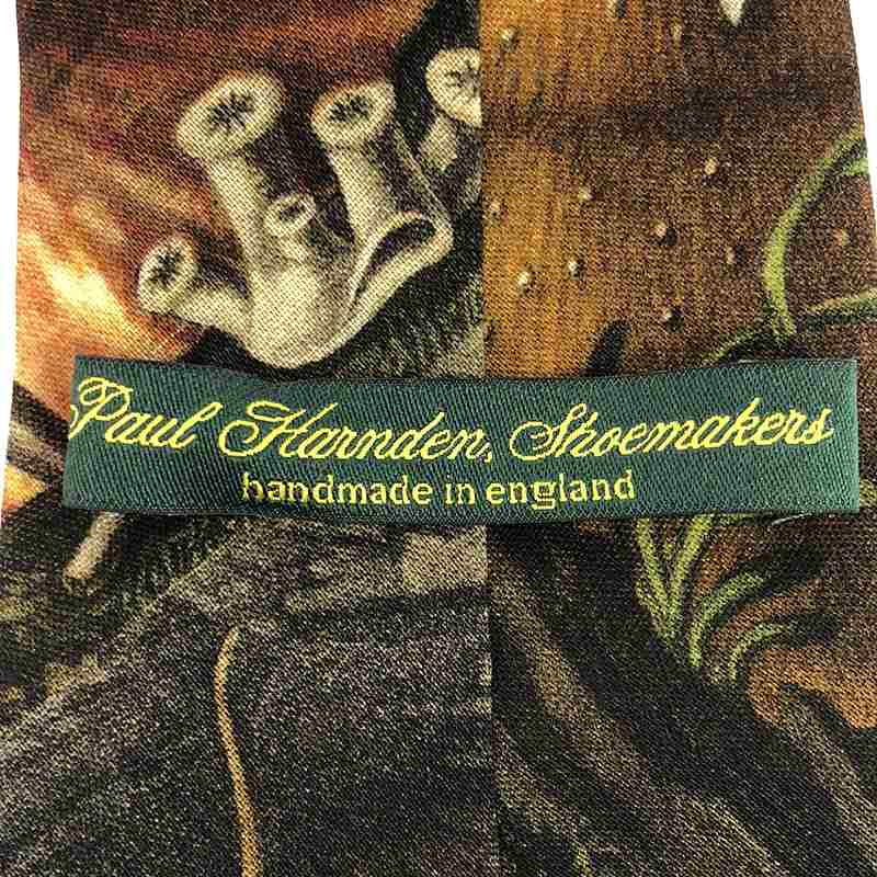 Paul Harnden / ポールハーデン ANEMONE TIE / アネモネ 総柄 ネクタイ