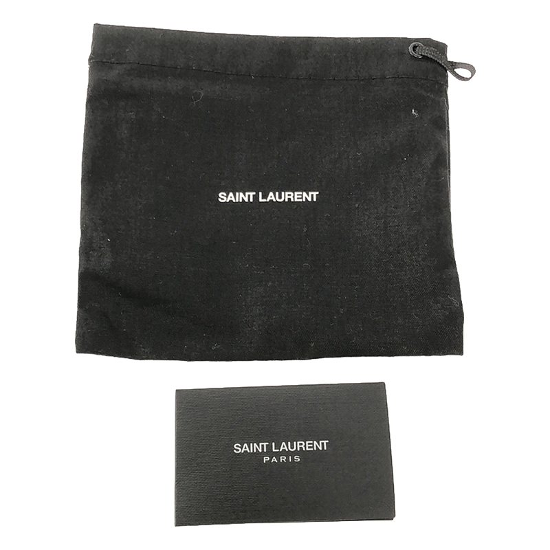 SAINT LAURENT / サンローラン ペイズリー柄 ナイロン 三つ折り財布