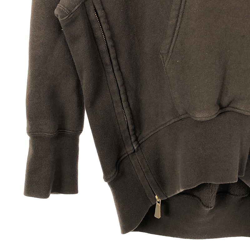Americana / アメリカーナ 裏起毛サイドジップアップフーディー
