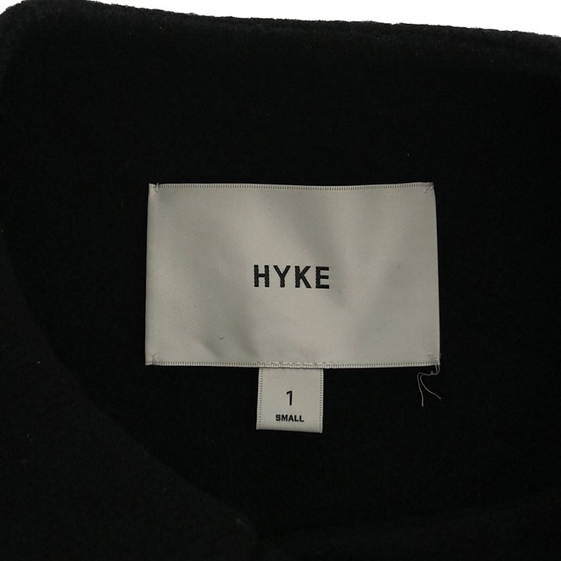 HYKE / ハイク DOUBLE FACE TRENCH COAT ウール ロングコート