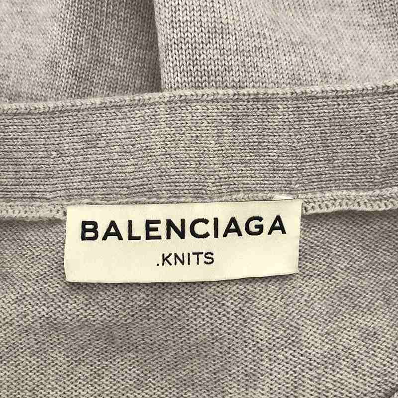 BALENCIAGA / バレンシアガ KNITS ウール フレア ニットワンピース