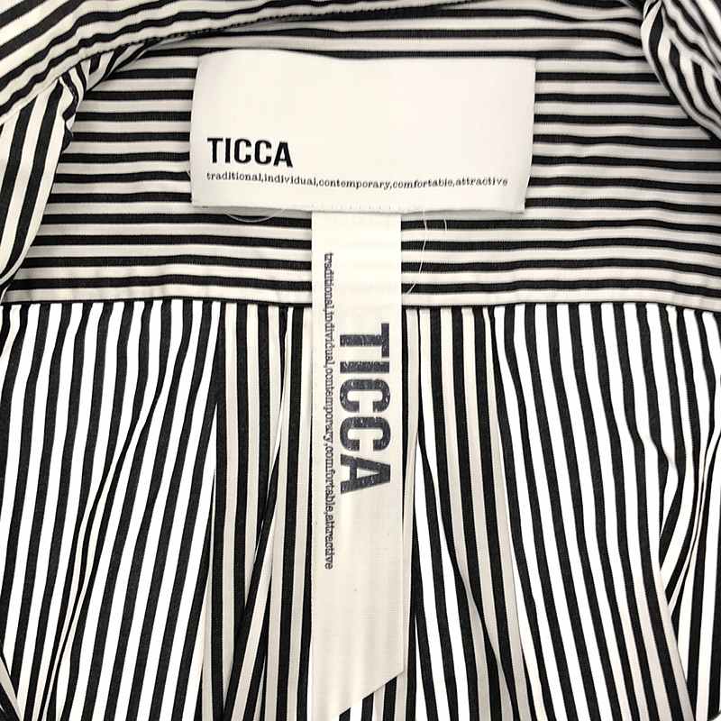 TICCA / ティッカ スタンドネック チュニック / ロングプルオーバーシャツ