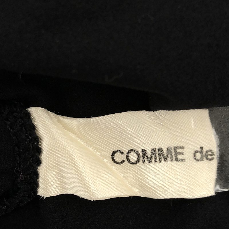 COMME des GARCONS / コムデギャルソン ストレッチ クルーネック ロングカットソー ワンピース