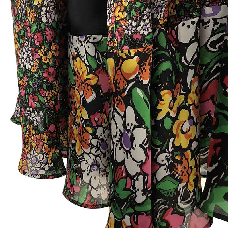 sacai / サカイ Floral Print Skirt / ベルテッド オーバー ラップスカート