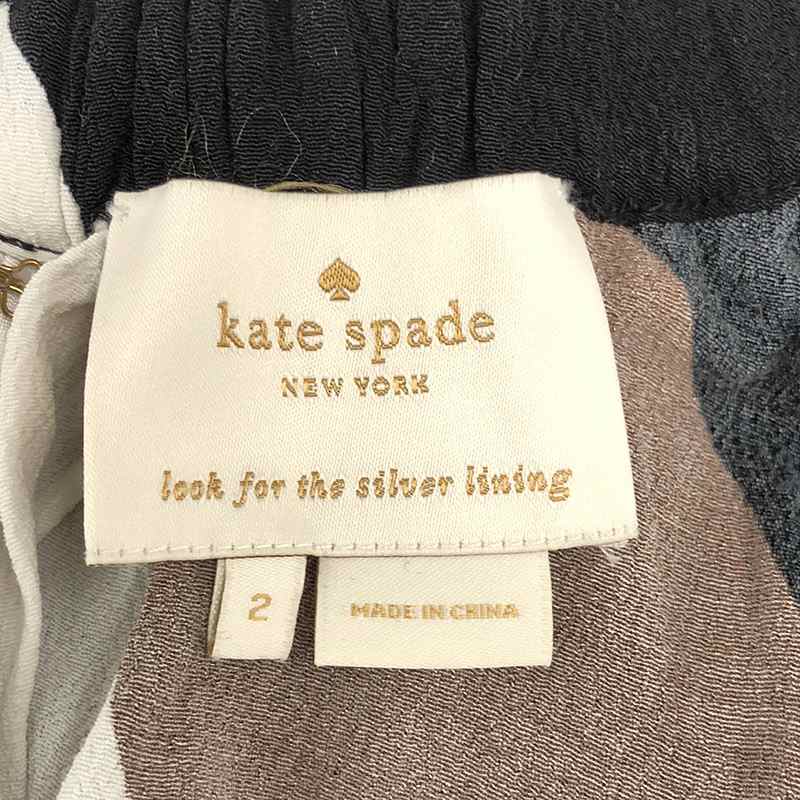 KATE SPADE / ケイトスペード ノースリーブ配色ワンピース