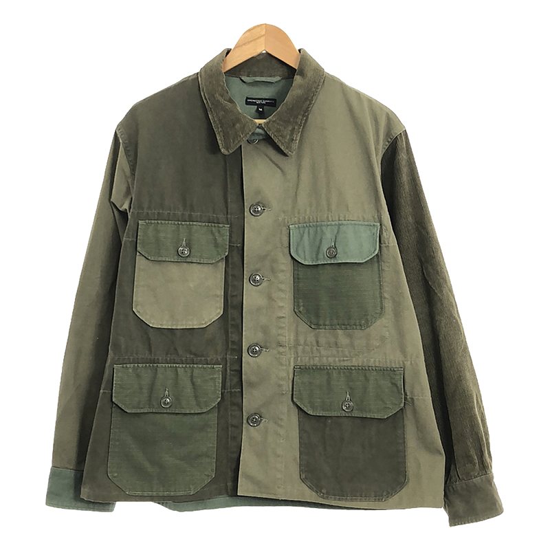 × BEAMS PLUS 別注 CAMP JACKET / ミリタリー パッチ キャンプジャケット