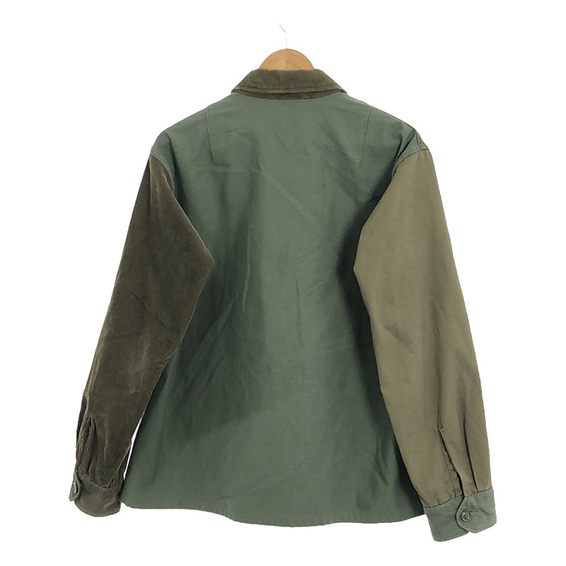 BEAMS PLUS 別注 CAMP JACKET / ミリタリー パッチ キャンプジャケット ...