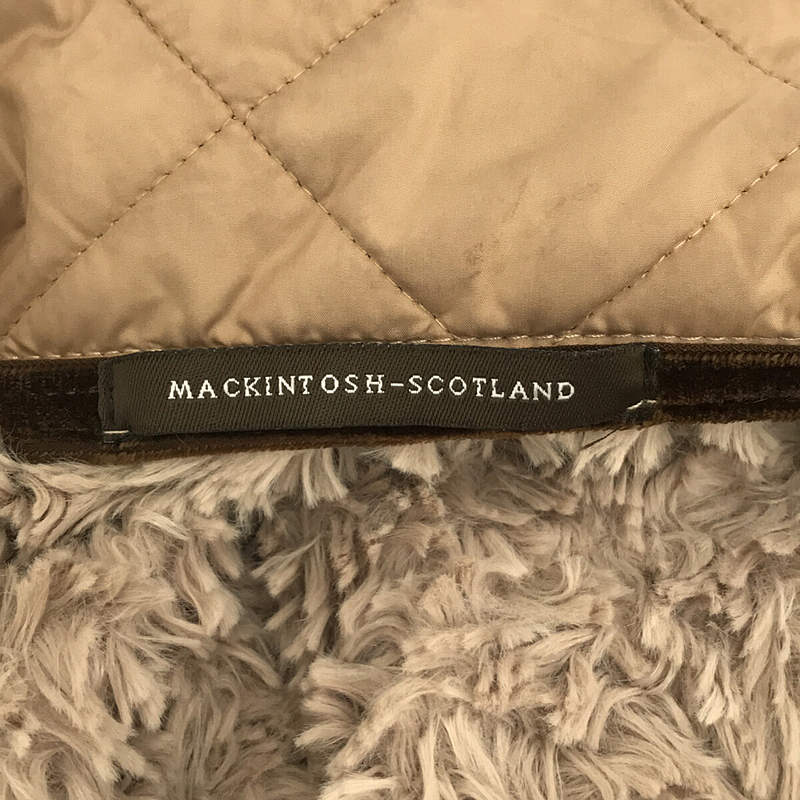 MACKINTOSH PHILOSOPHY / マッキントッシュ フィロソフィー キルティング ボア ダブル コート