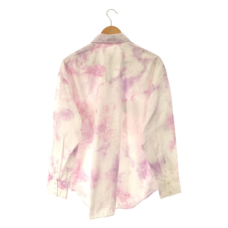 URU / ウル WESTERN SHIRTS(TYPE B)/Tye dye タイダイ染 ウエスタンシャツ