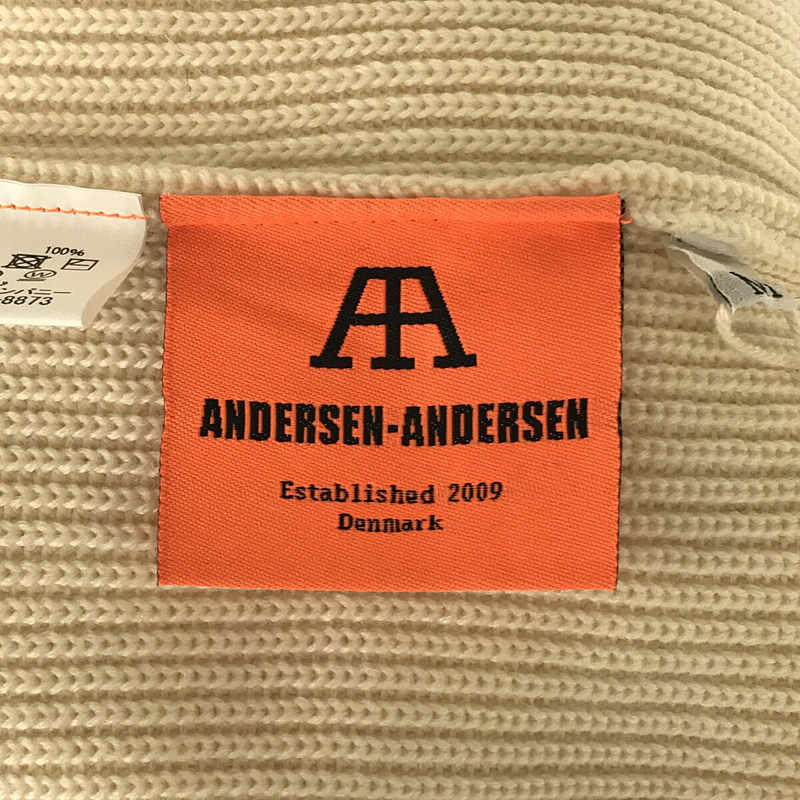 ANDERSEN-ANDERSEN / アンデルセンアンデルセン 7G SAILOR. off-white ニット セーター