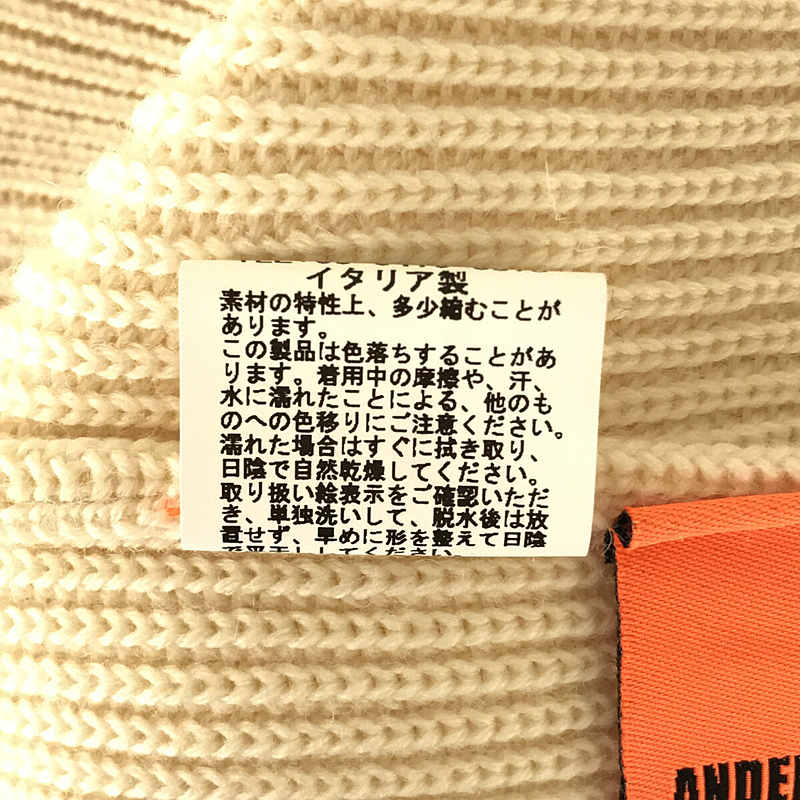 ANDERSEN-ANDERSEN / アンデルセンアンデルセン 7G SAILOR. off-white ニット セーター