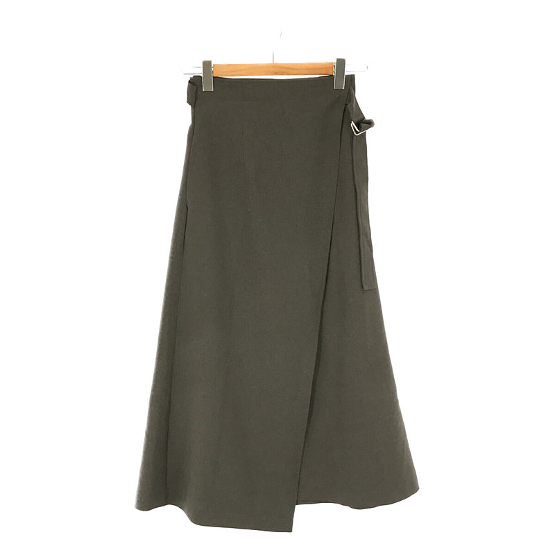 high waist wrap skirt ベルト付き ハイウエストラップスカートfoufou / フーフー