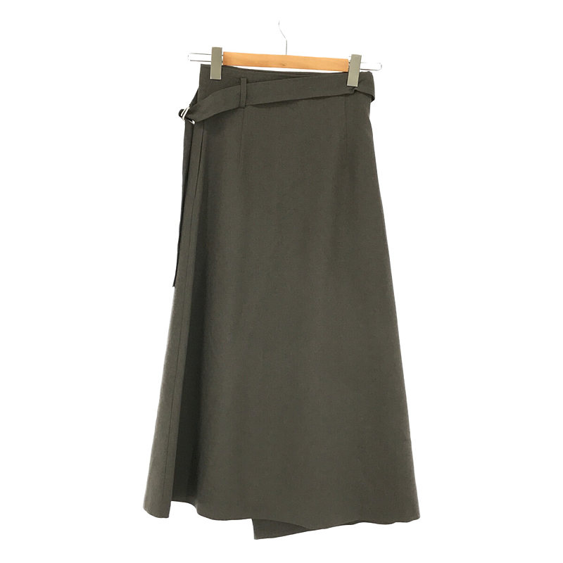 high waist wrap skirt ベルト付き ハイウエストラップスカートfoufou / フーフー